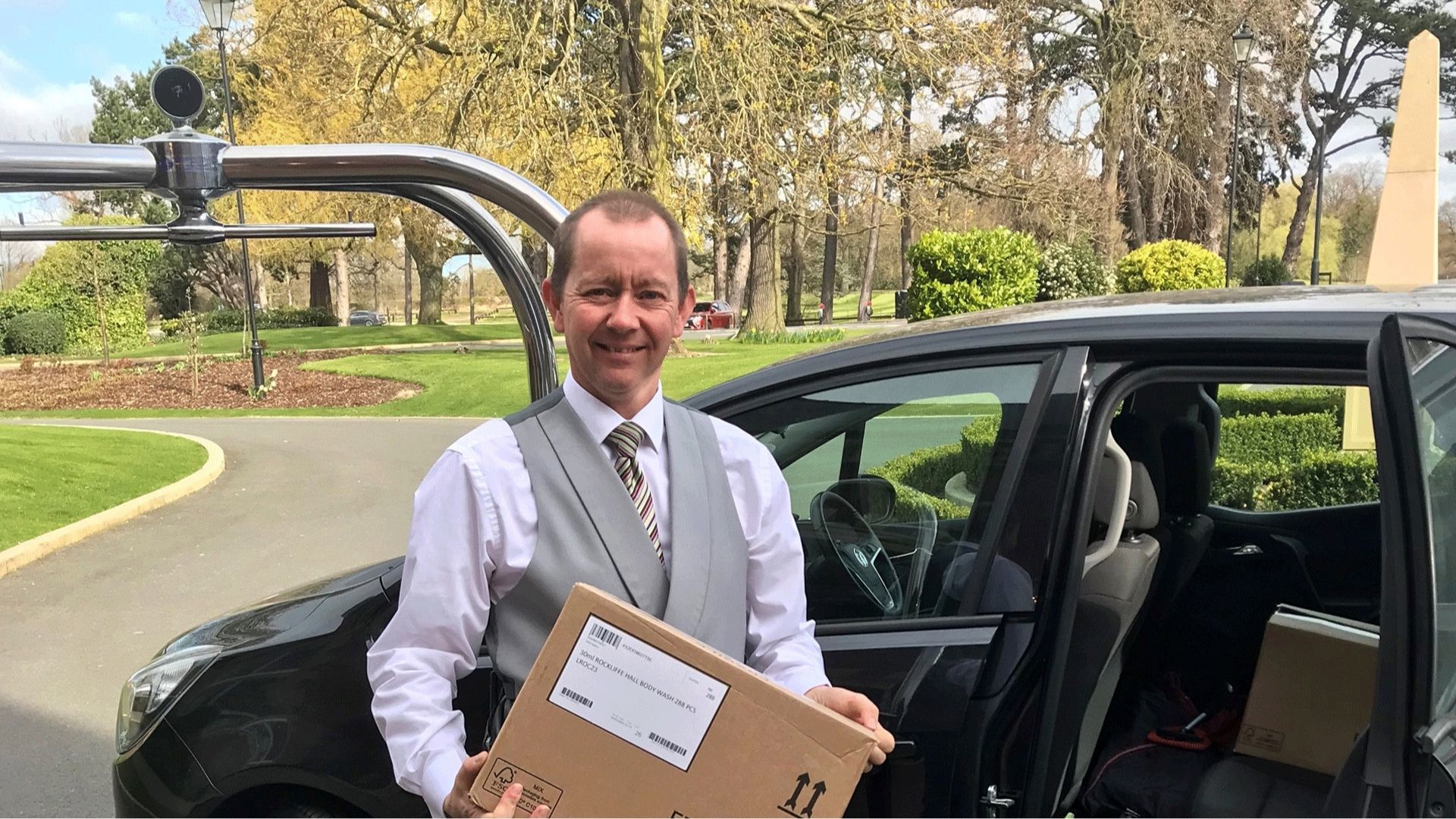 Rockliffe Hall Donates Toiletries to Darlington Memorial Hospital